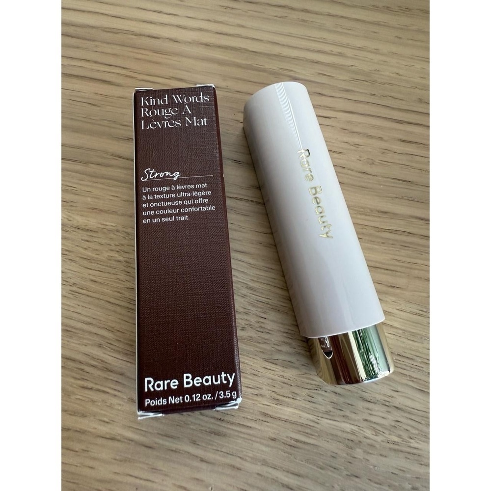 NIB Rare Beauty Matte Lipstick - Strong - Picture 2 of 3
